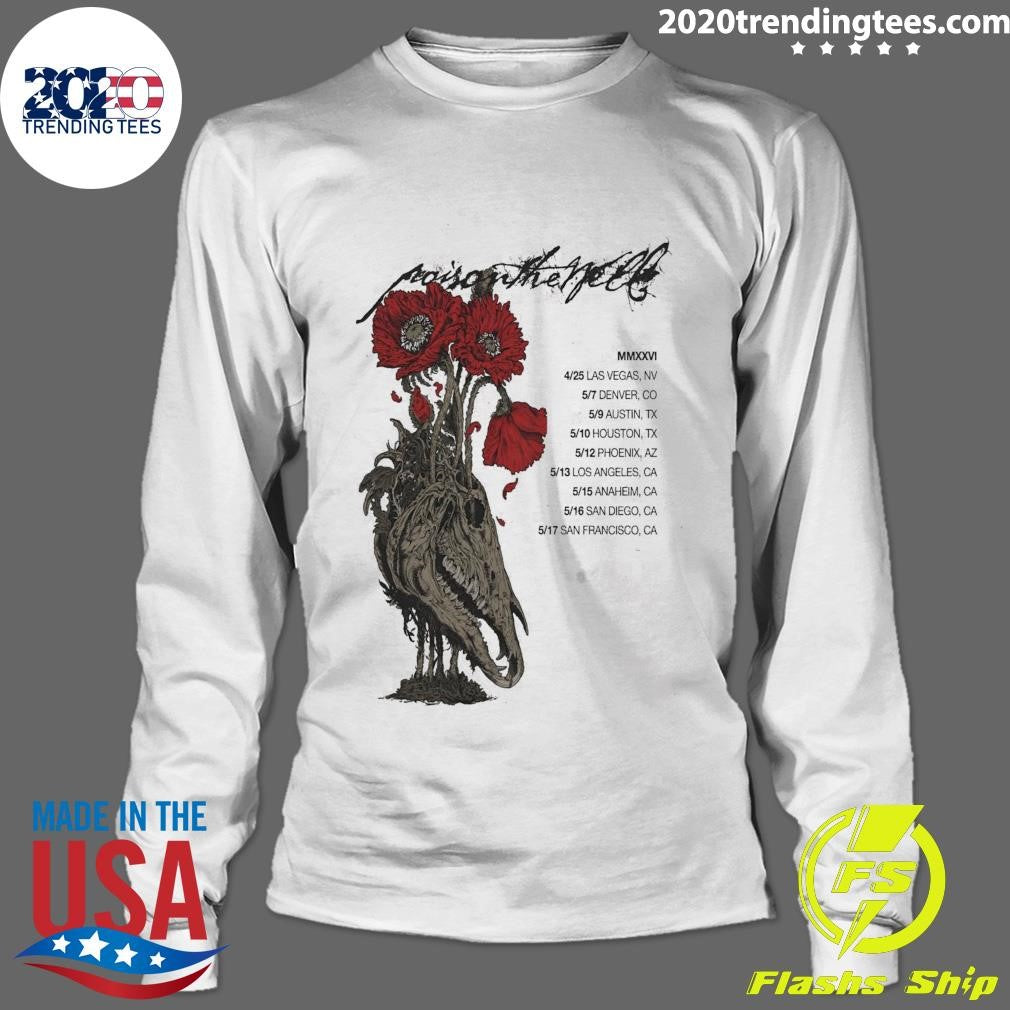 Poison The Well Peace In Place 2026 Tour Shirt