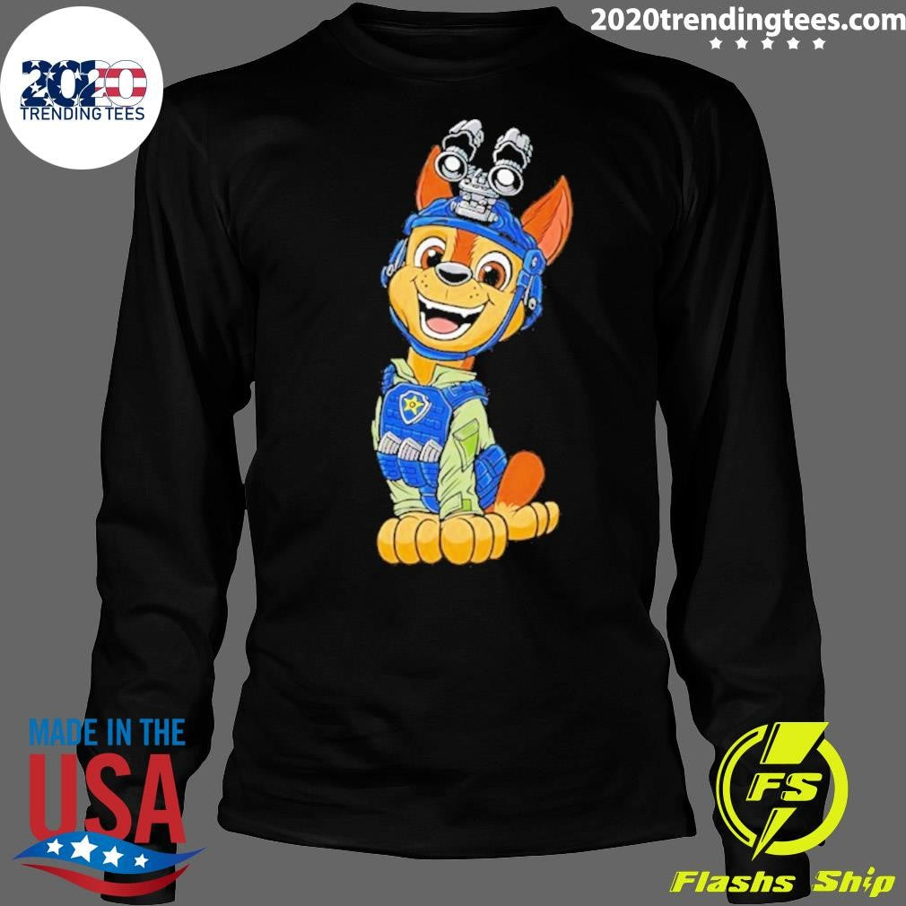 Police Dog Cartoon Shirt