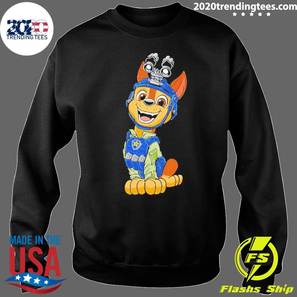 Police Dog Cartoon Shirt
