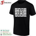 Political comedy bold text dark humor satirical statement shirt