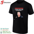 Political quote controversy news bold graphic shirt
