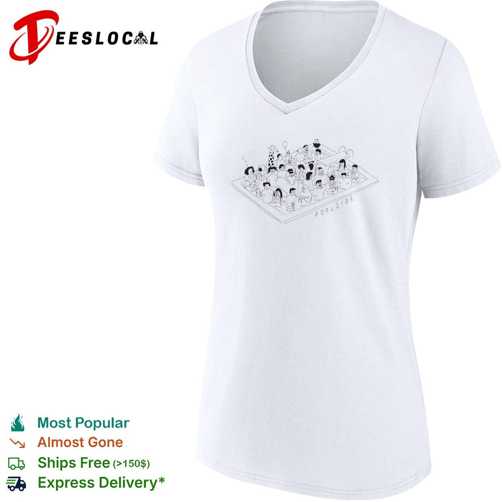 Poolside human and animal shirt