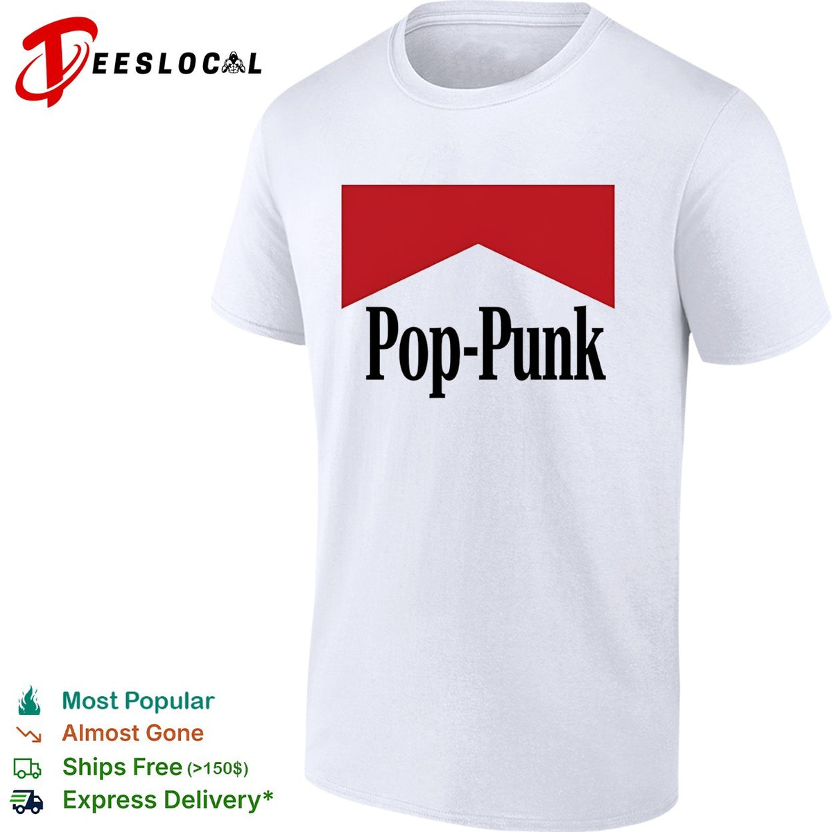 Pop-Punk x Marlboro logo vintage shirt