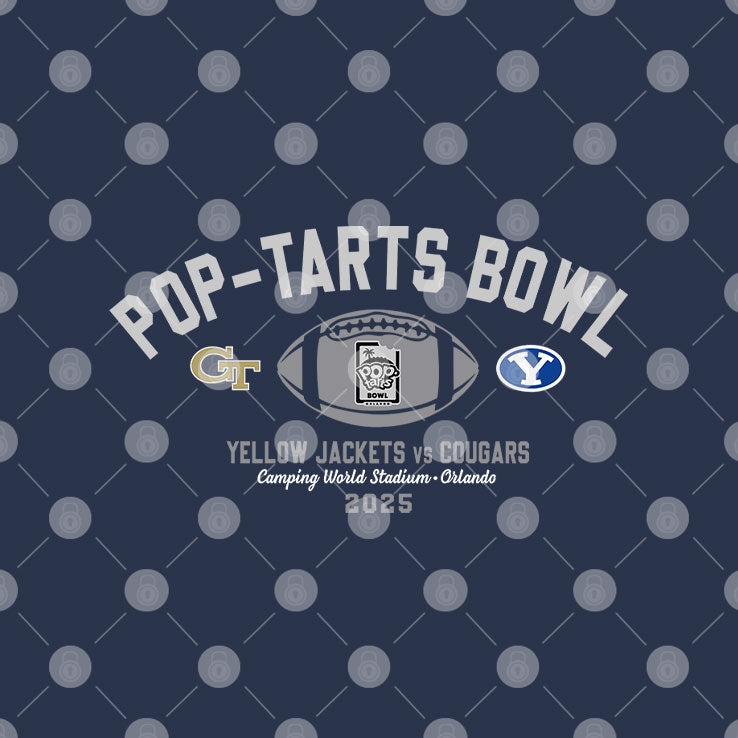 Pop-Tarts Bowl 2025 Yellow Jackets Vs Cougars Hoodie