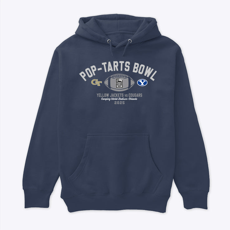 Pop-Tarts Bowl 2025 Yellow Jackets Vs Cougars Hoodie