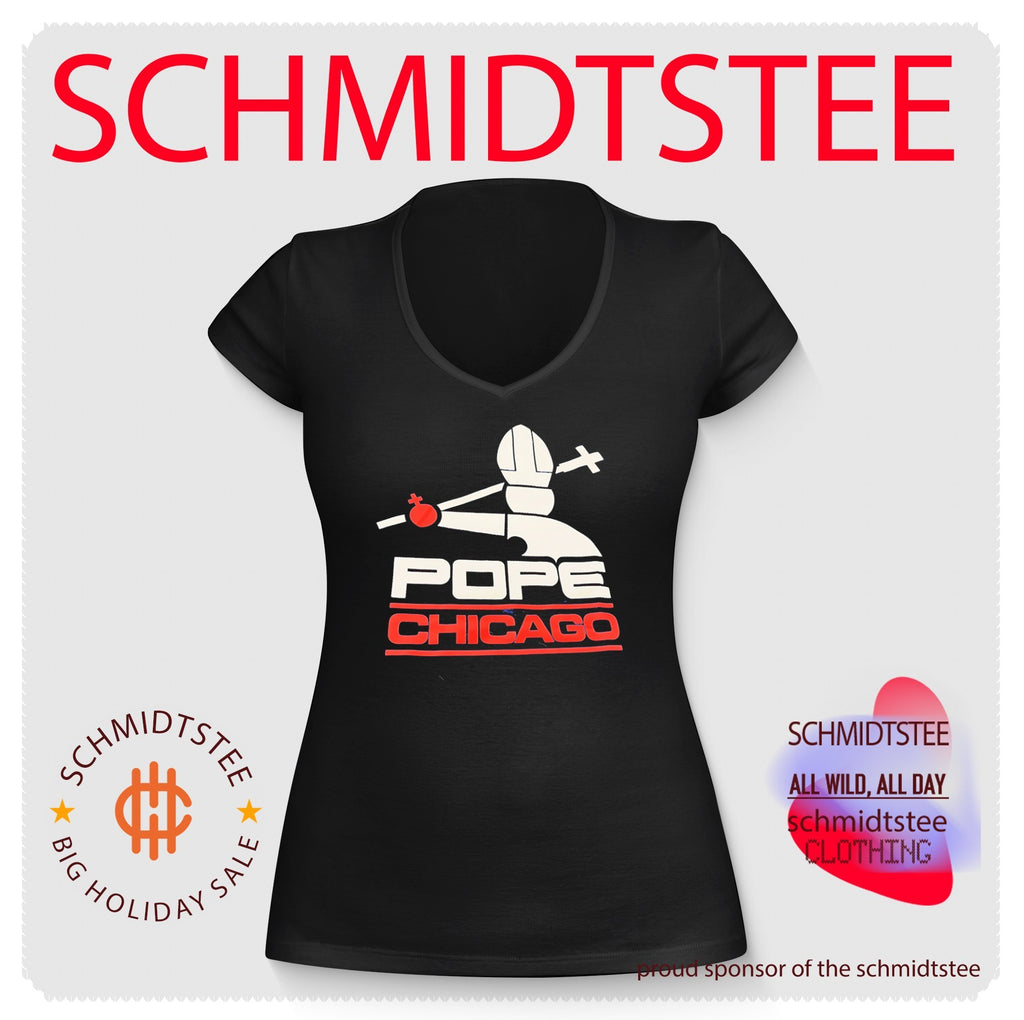 Pope Chicago logo shirt