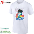 Popkiller Round 1 Bowling and Amusement Disco Shark Dance Shirt