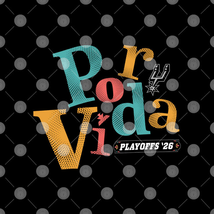 Por Vida Playoffs 2026 San Antonio Spurs Shirt