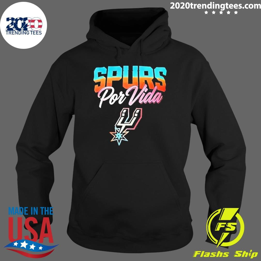 Por Vida San Antonio Spurs Logo Shirt
