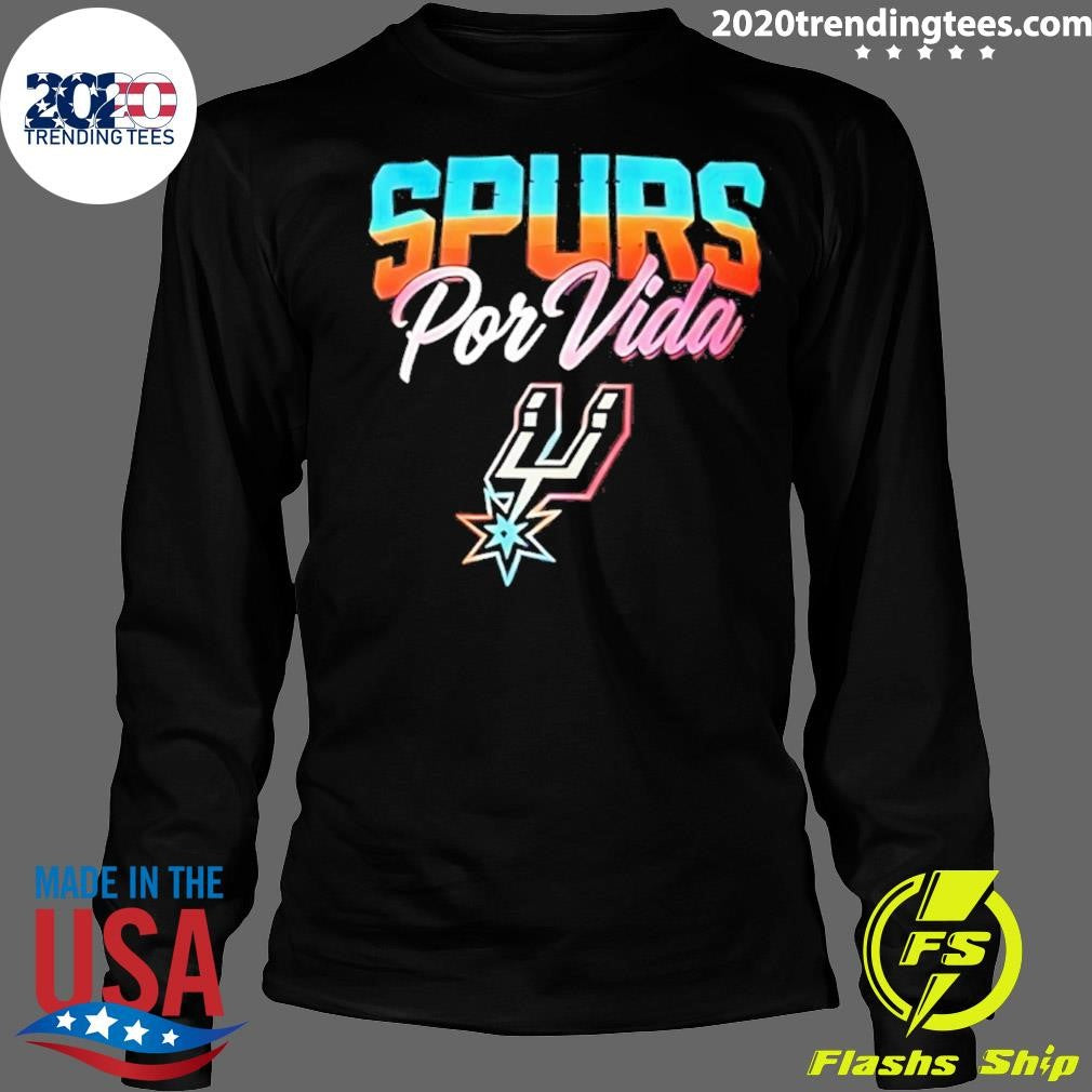 Por Vida San Antonio Spurs Logo Shirt