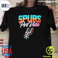 Por Vida San Antonio Spurs Logo Shirt