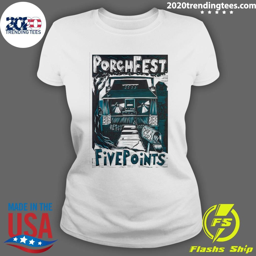 PorchFest Five Points In Huntsville AL On May 2 2026 Shirt