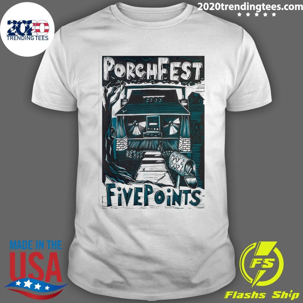 PorchFest Five Points In Huntsville AL On May 2 2026 Shirt
