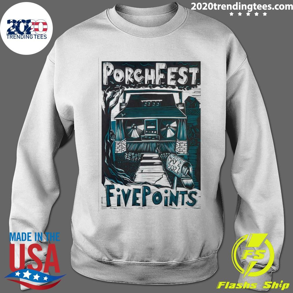 PorchFest Five Points In Huntsville AL On May 2 2026 Shirt