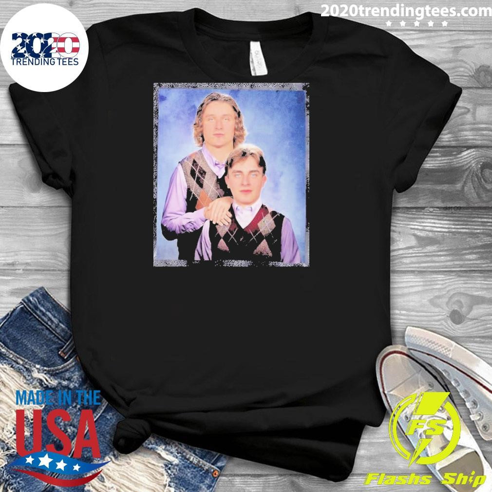 Porter Martone Trevor Zegras Philadelphia Flyers Step Brothers Ice Hockey Shirt
