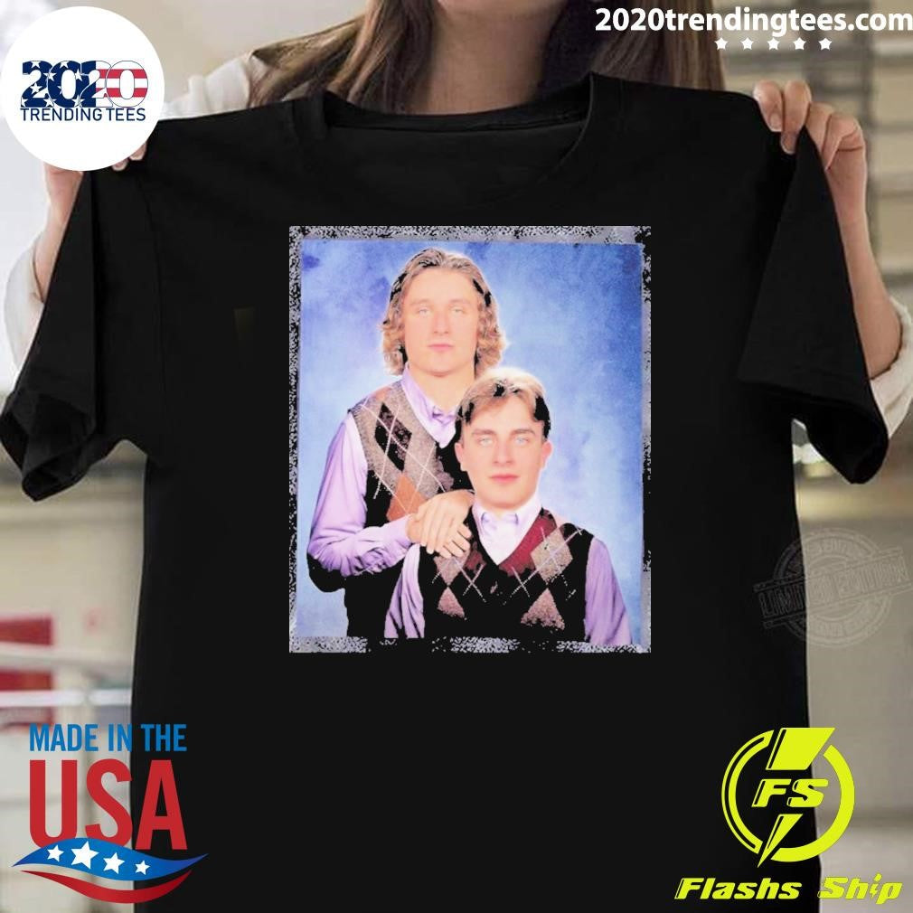 Porter Martone Trevor Zegras Philadelphia Flyers Step Brothers Ice Hockey Shirt