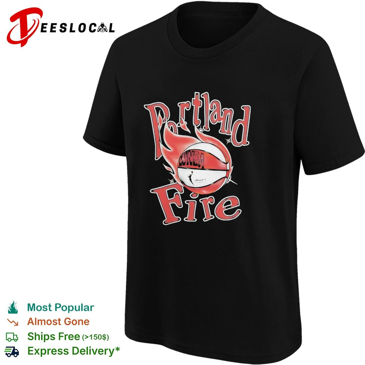 Portland Fire WNBA Basketball shirt