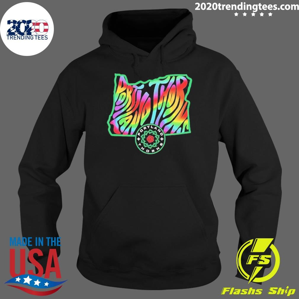 Portland Thorns Fc Groovy Pride State 2026 Shirt