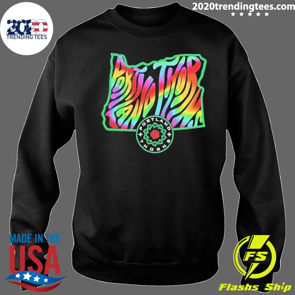 Portland Thorns Fc Groovy Pride State 2026 Shirt