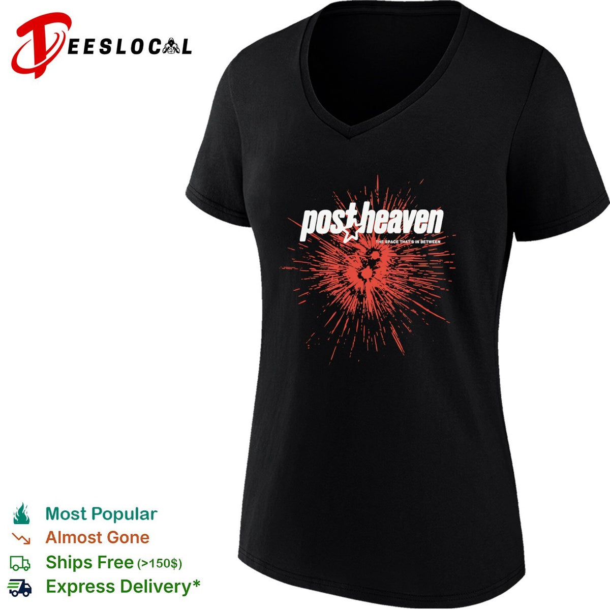 Post Heaven The Space That Is In Between shirt