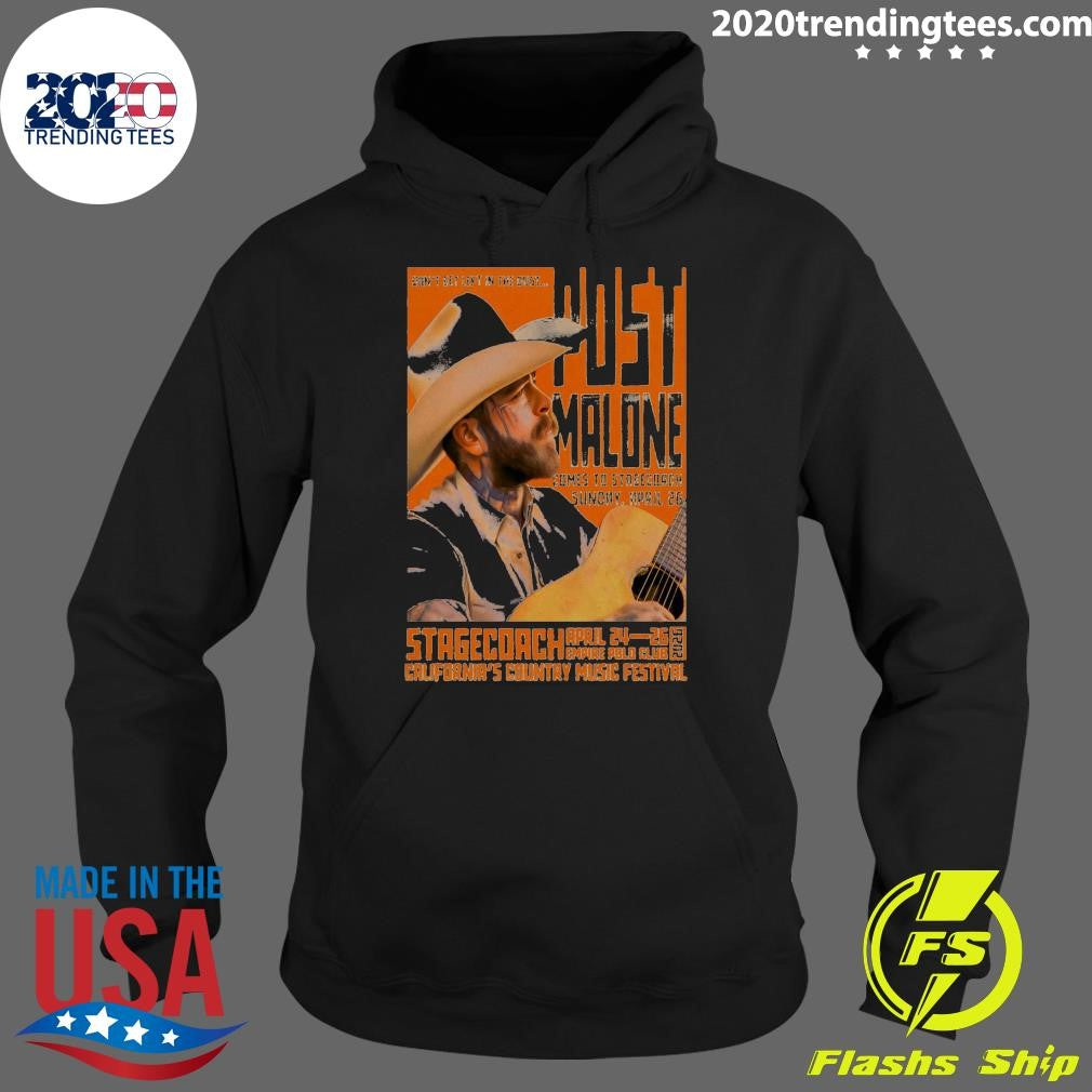 Post Malone April 24-26 2026 Stagecoach Festival In Indio CA Shirt