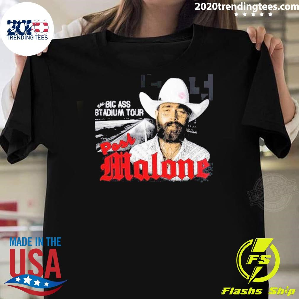 Post Malone The Big Ass Stadium Tour 2026 Shirt