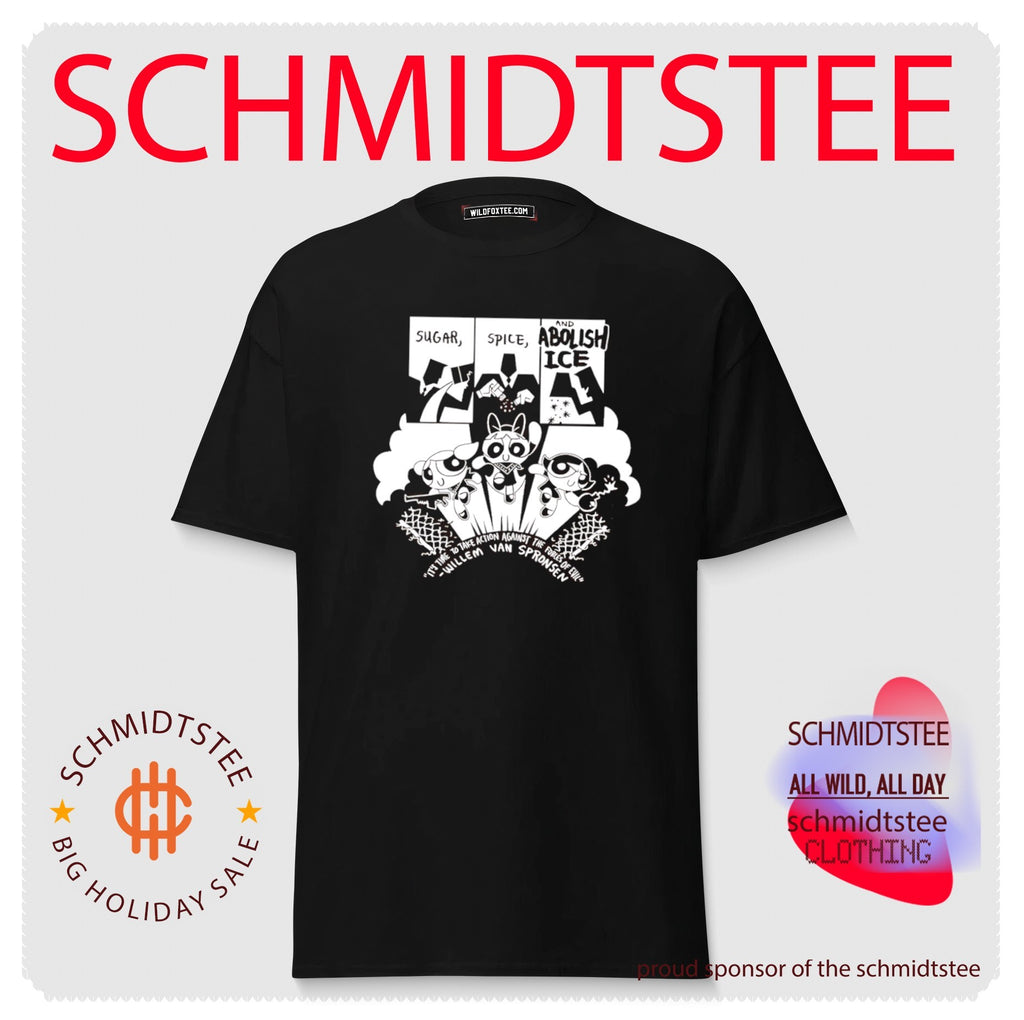 Powerpuff Girls sugar spice and abolish ice Anime shirt