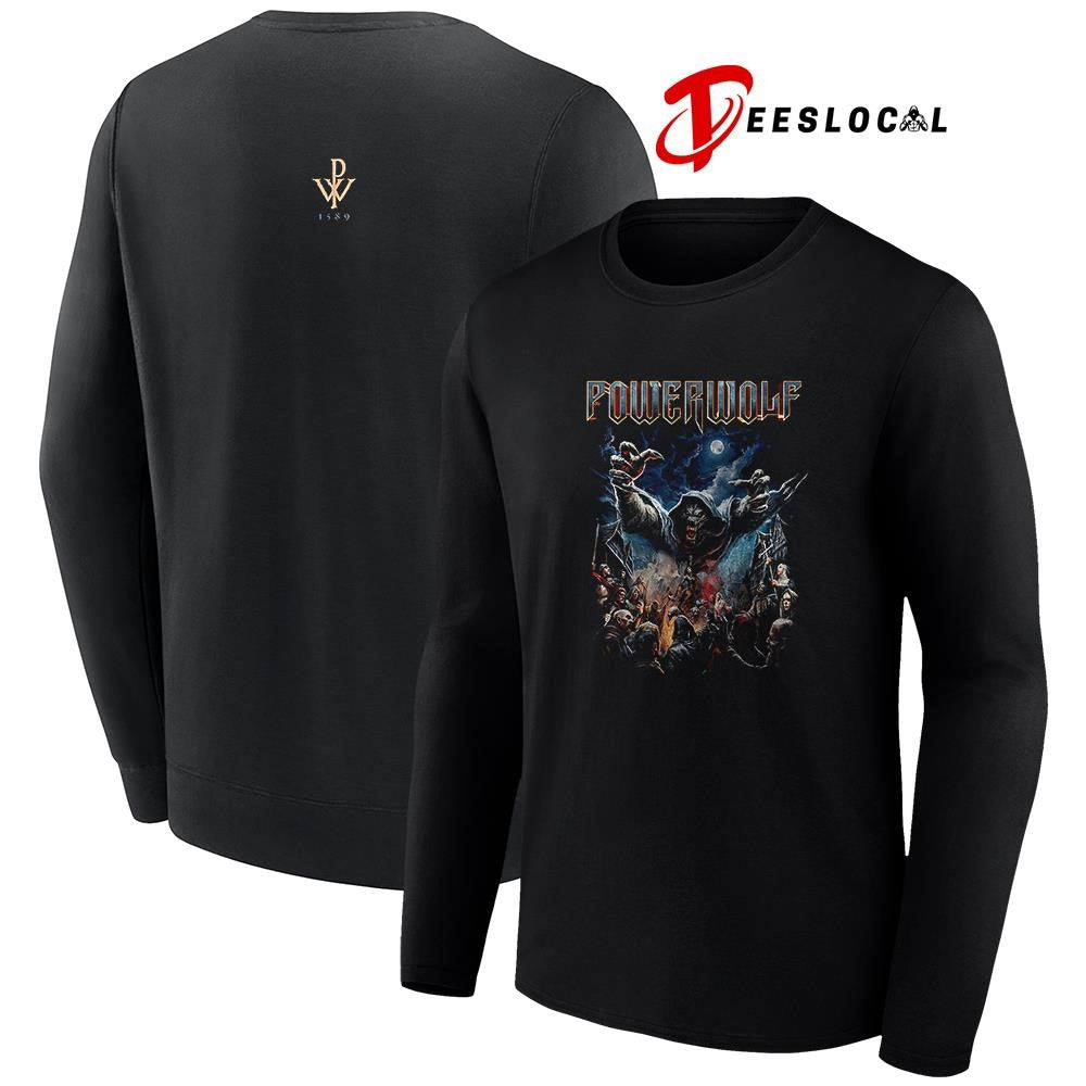 Powerwolf 1589 board game poster graphic shirt