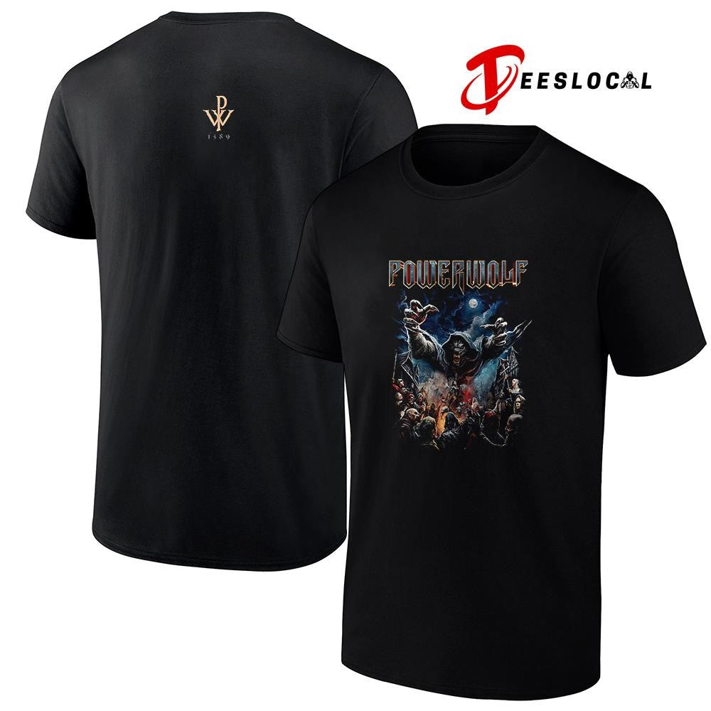 Powerwolf 1589 board game poster graphic shirt