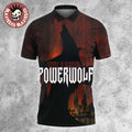 Powerwolf Return in Bloodred Album Cover Polo Shirt