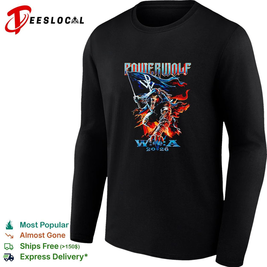 Powerwolf Wacken Open Air 2026 Festival Wacken Germany 1 August 2026 shirt