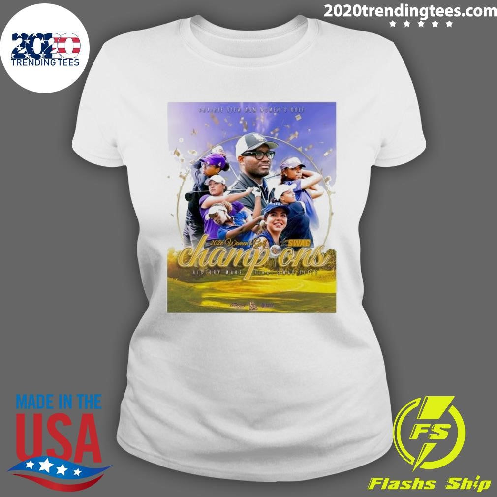 Prairie View A And M Womens Golf Are The 2026 Swac Champions Shirt