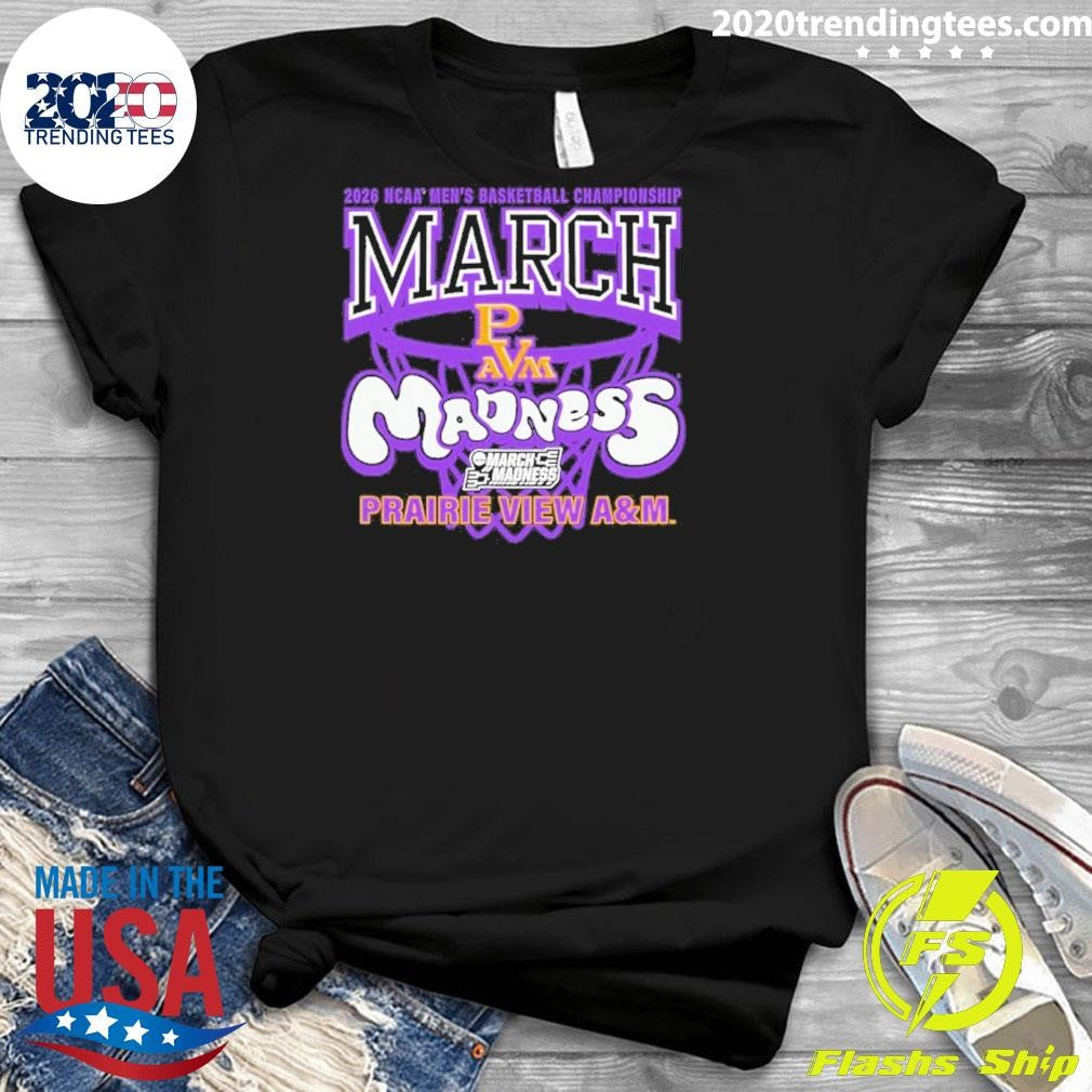 Prairie View Panthers March Madness 2026 Ncaa Men’s Basketball Shirt