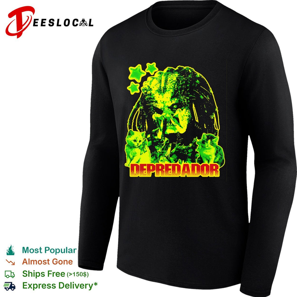 Predator Depredador Cute Kittens Stars shirt