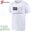 Premier Lacrosse League Vineyard Vines Flag Shirt