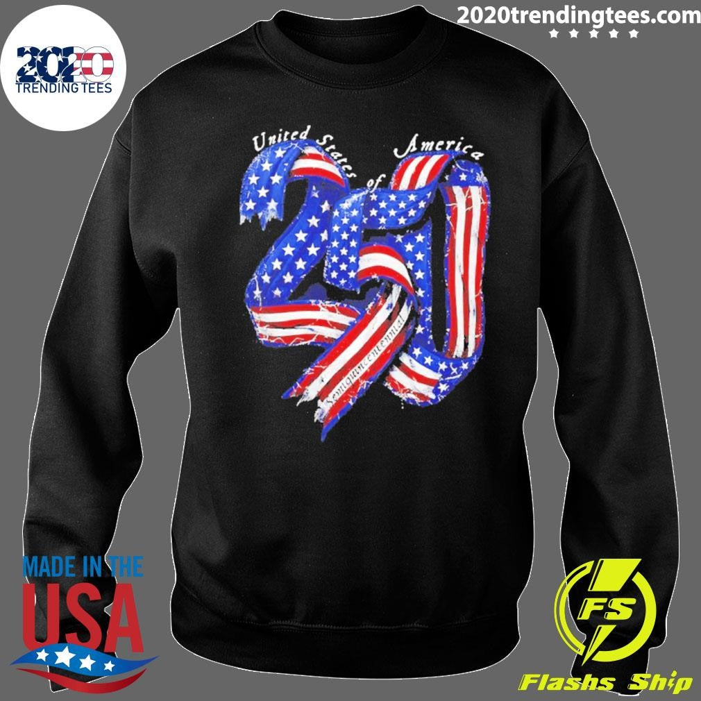 Premium 250 Years United States Semiquincentennial Ribbon Vintage Shirt