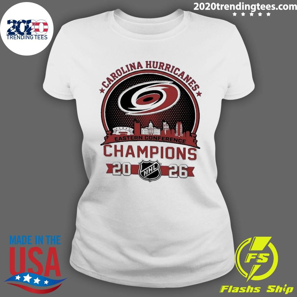 Premium Carolina Hurricanes 2026 Eastern Conference Champions City Skyline Shirt