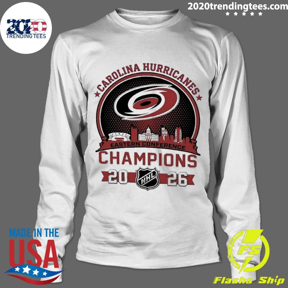 Premium Carolina Hurricanes 2026 Eastern Conference Champions City Skyline Shirt