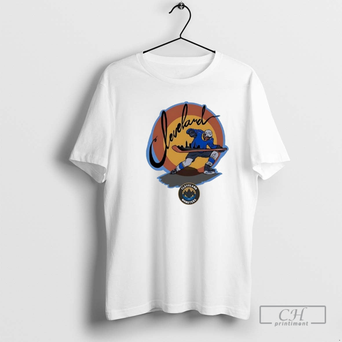 Premium Cleveland Monsters Ice Hockey Graphic Shirt Sweater