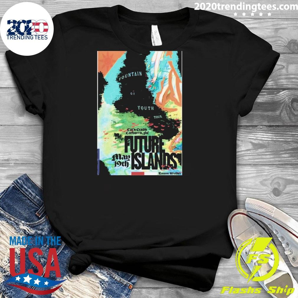 Premium Future Islands Carrboro Nc 5 19 2026 Poster Shirt