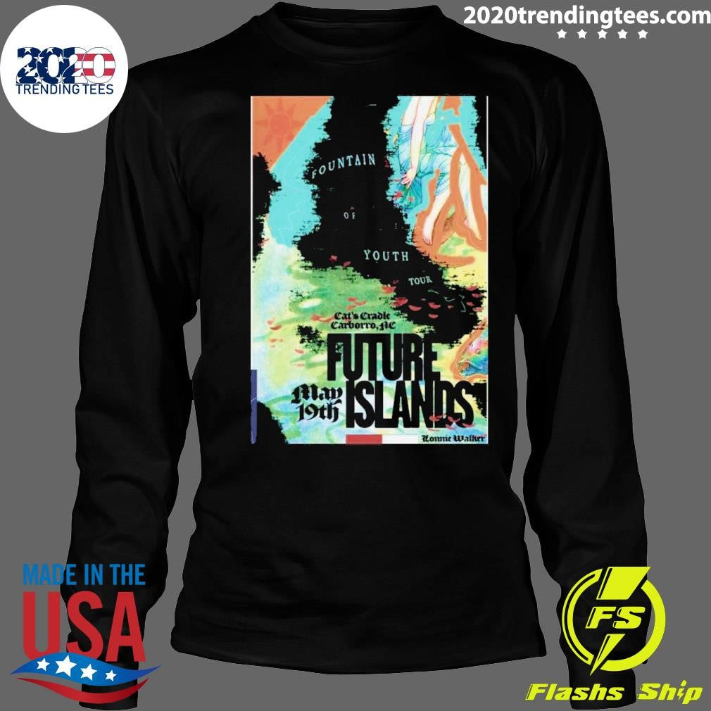 Premium Future Islands Carrboro Nc 5 19 2026 Poster Shirt