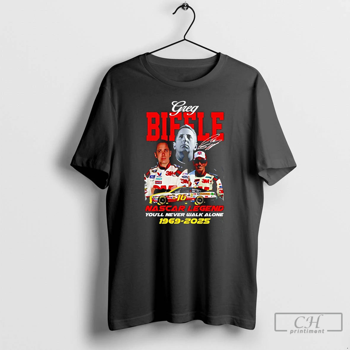 Premium Greg Biffle Nascar Legend Youll Never Walk Alone 1960 2025