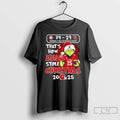 Premium Grinch Thats How Alabama Stole Christmas 2025 Alabama 34 24 Sooners T Shirts Sweater