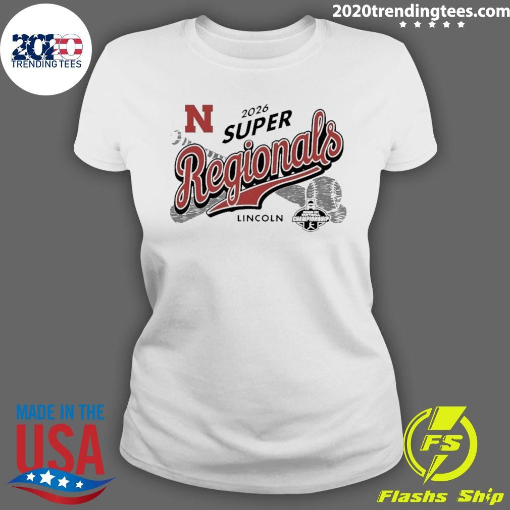 Premium Nebraska Huskers Softball 2026 Super Regionals Shirt
