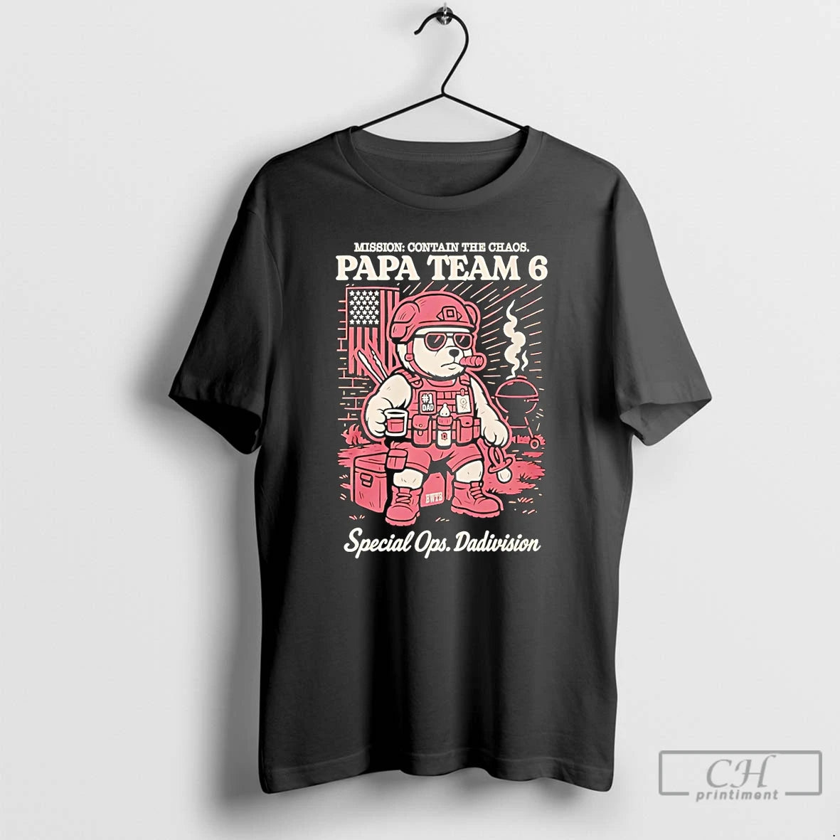 Premium Papa Team 6 Special Ops Dadivision