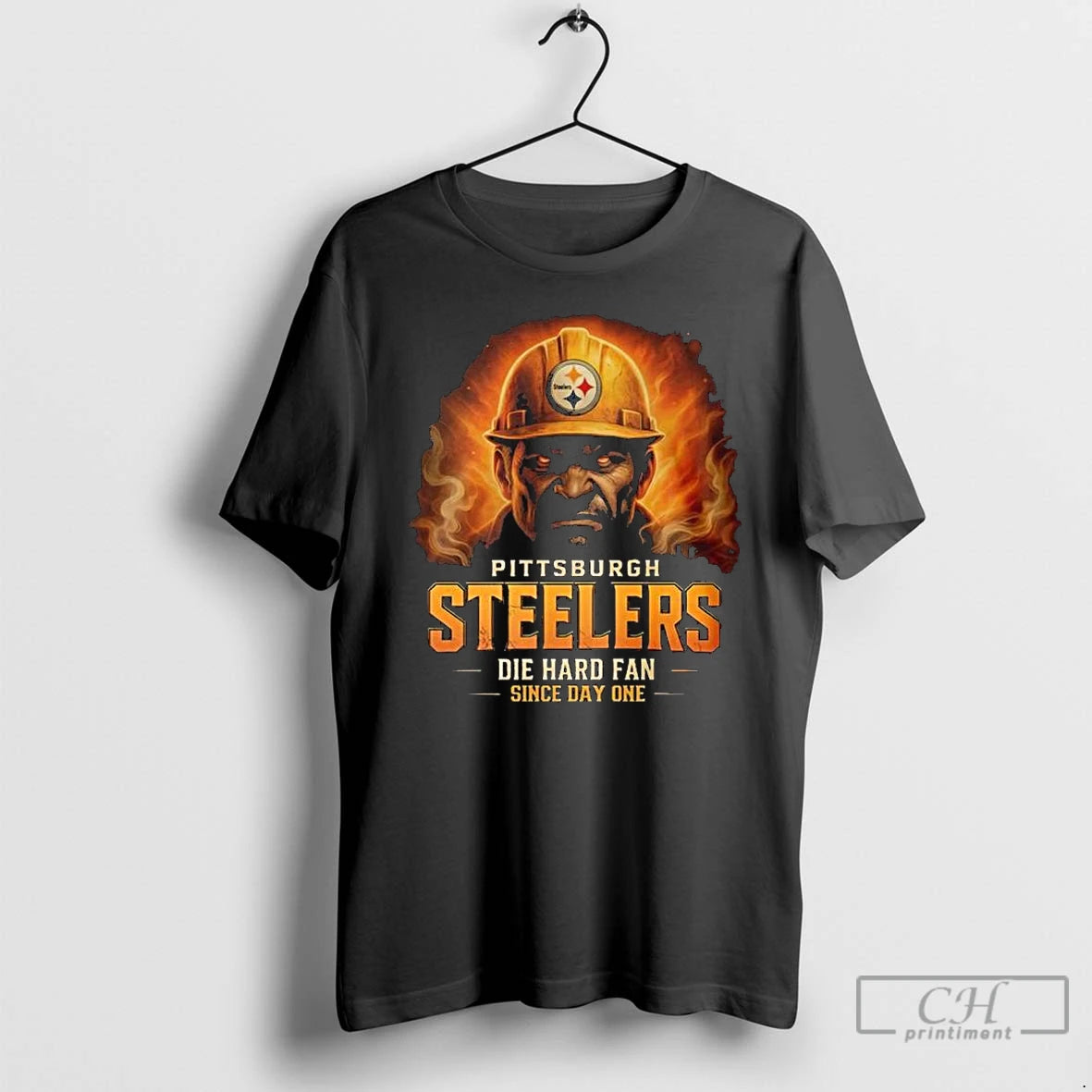Premium Pittsburgh Steelers Die Hard Fan Since Day One Long Sleve T Shirts