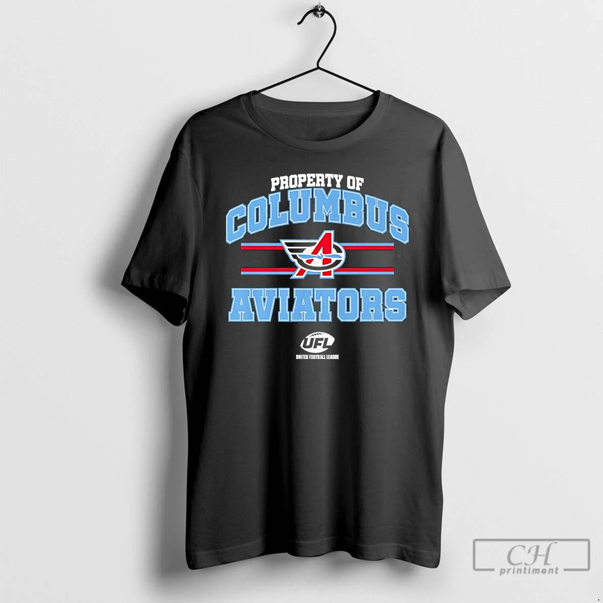 Premium Property Of Columbus Aviators Ufl Logo