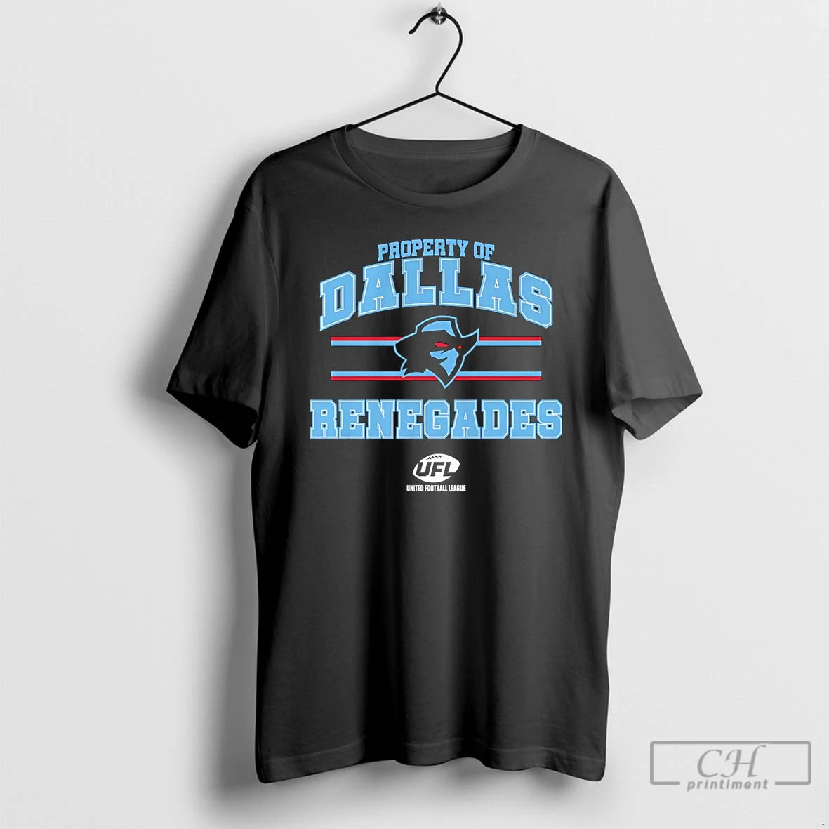 Premium Property Of Dallas Renegades Ufl Logo