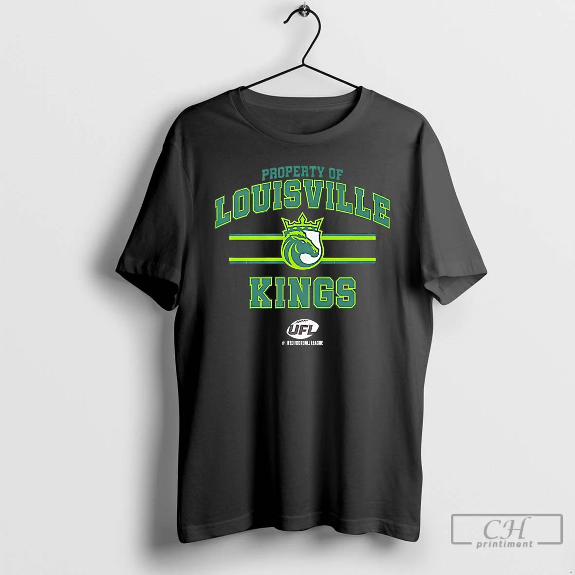 Premium Property Of Louisville Kings Ufl Logo