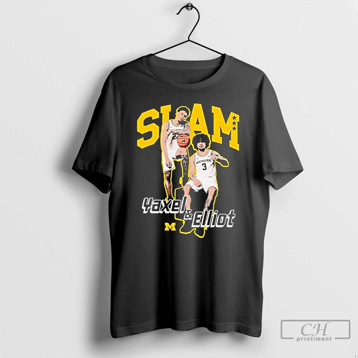 Premium Slam Yaxel Elliot University Of Michigan Wolverines